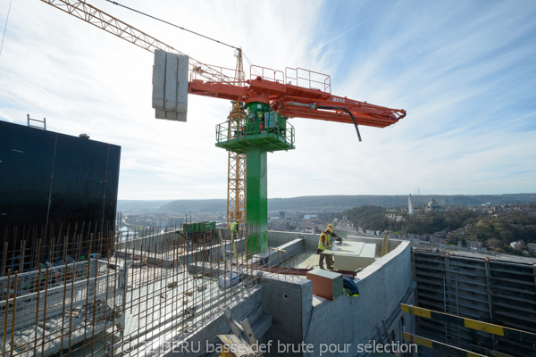 tour des finances à Liège